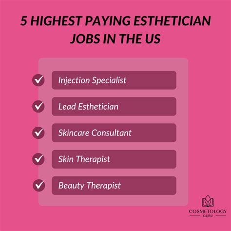 esthetician average salary|Esthetician salary in United States